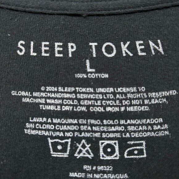 Sleep Token Full Moon Rock Tshirt size Large - Picture 4 of 4